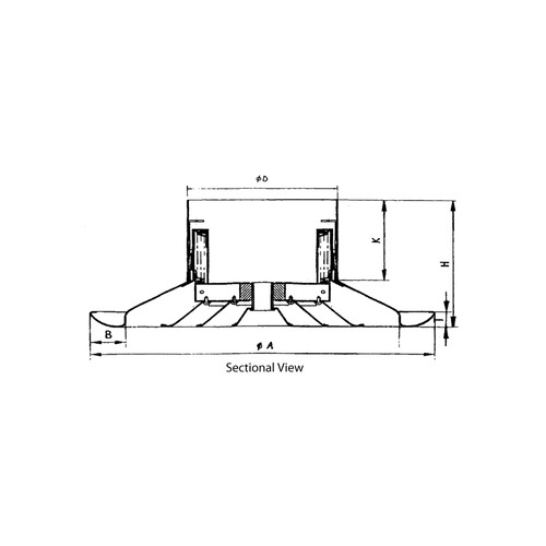 CA-A-C Round Ceiling Diffuser - Image 2