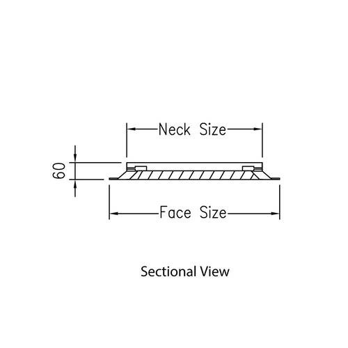 DP Plate Type Ceiling Diffuser - Image 4