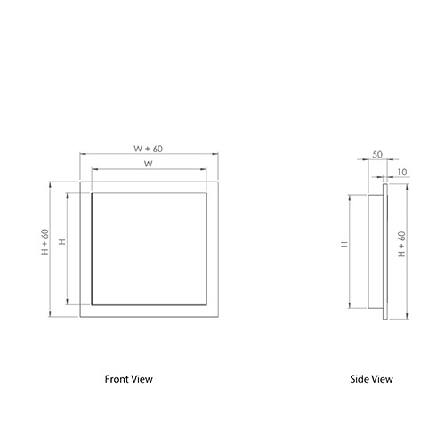 SPRD Single Blade Pressure Relief Damper - Image 3